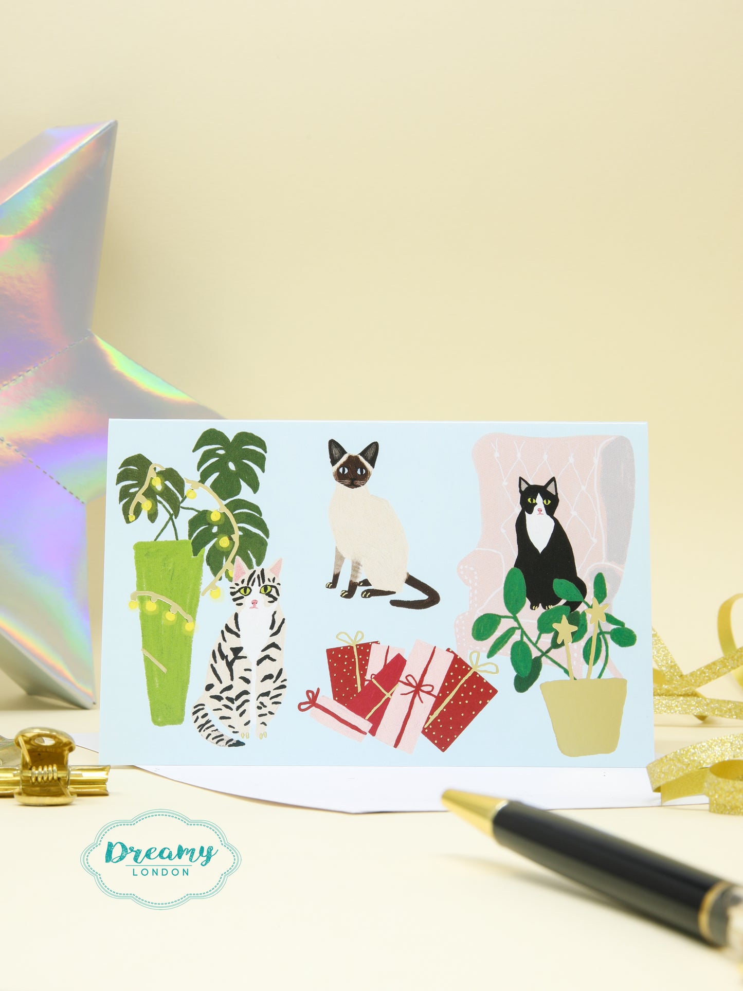Animal Christmas Eve Boxed Petite Christmas Cards