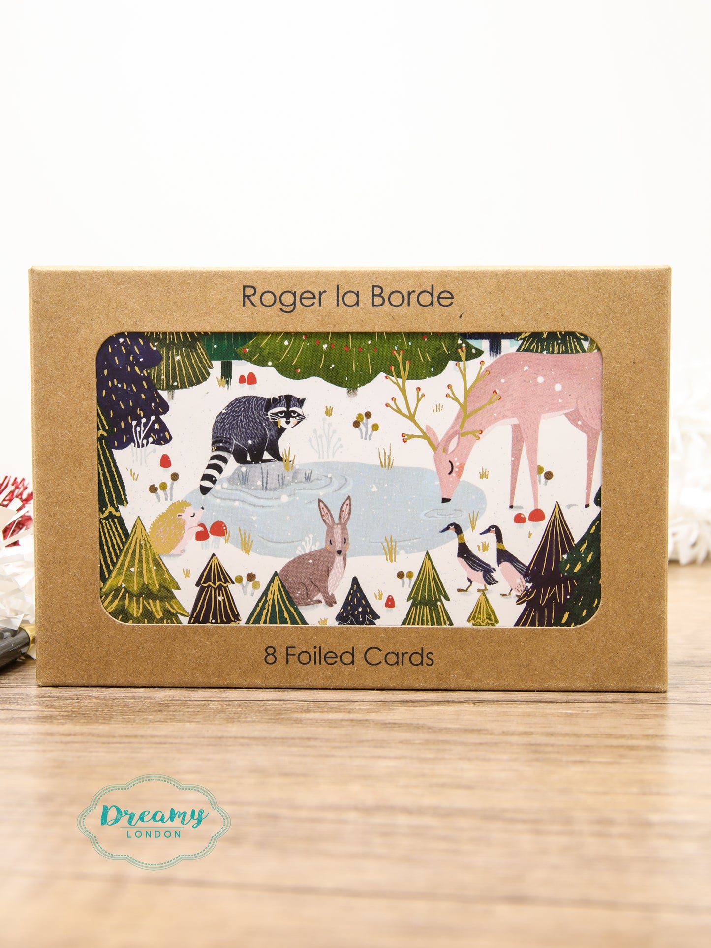Festive Forest Boxed Petite Christmas Cards