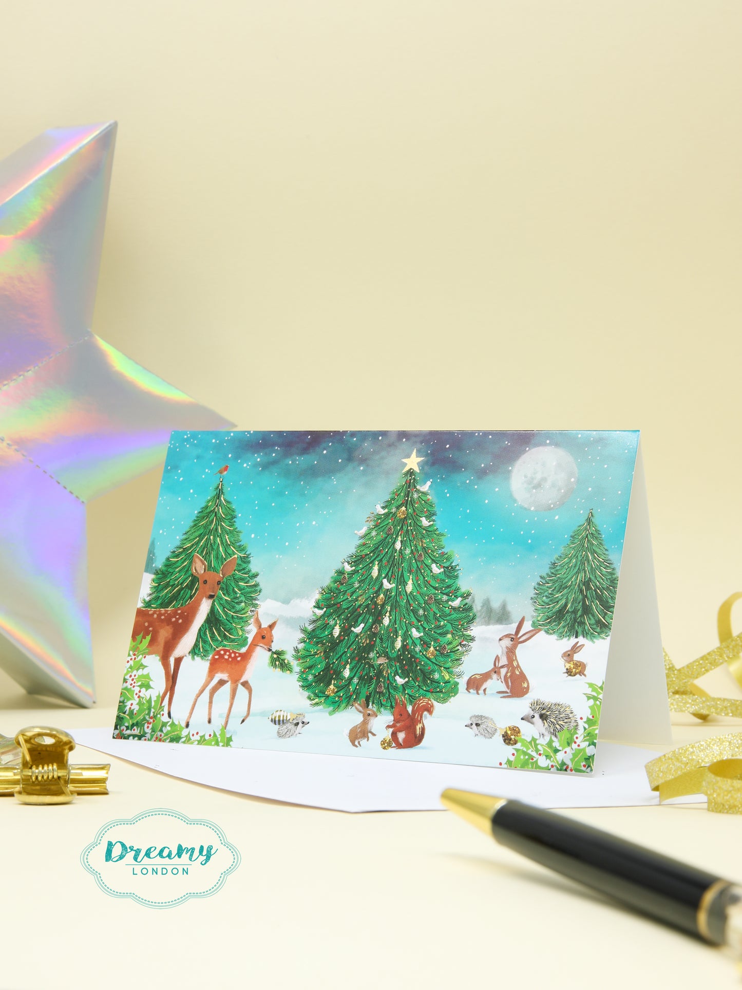 Festive Forest Boxed Petite Christmas Cards