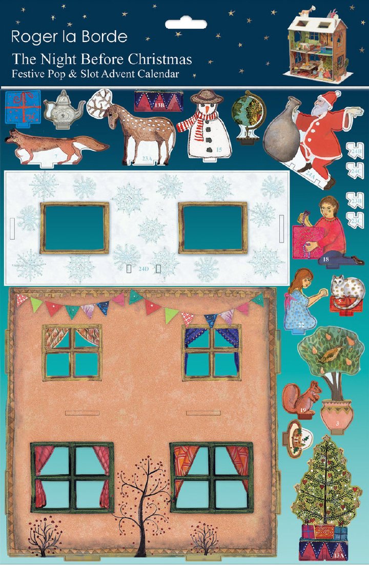 Christmas House Pop & Slot 3D Advent Calendar 2023
