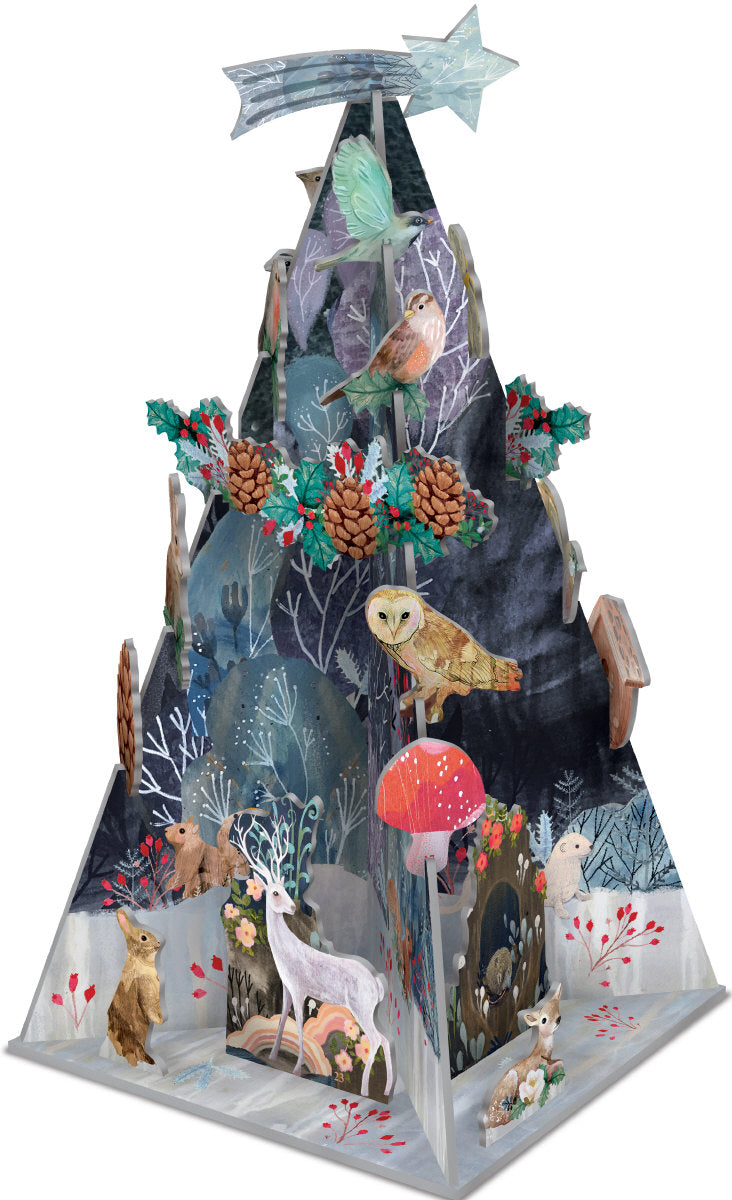 Silver Stag 3D Pop and Slot Advent Calendar