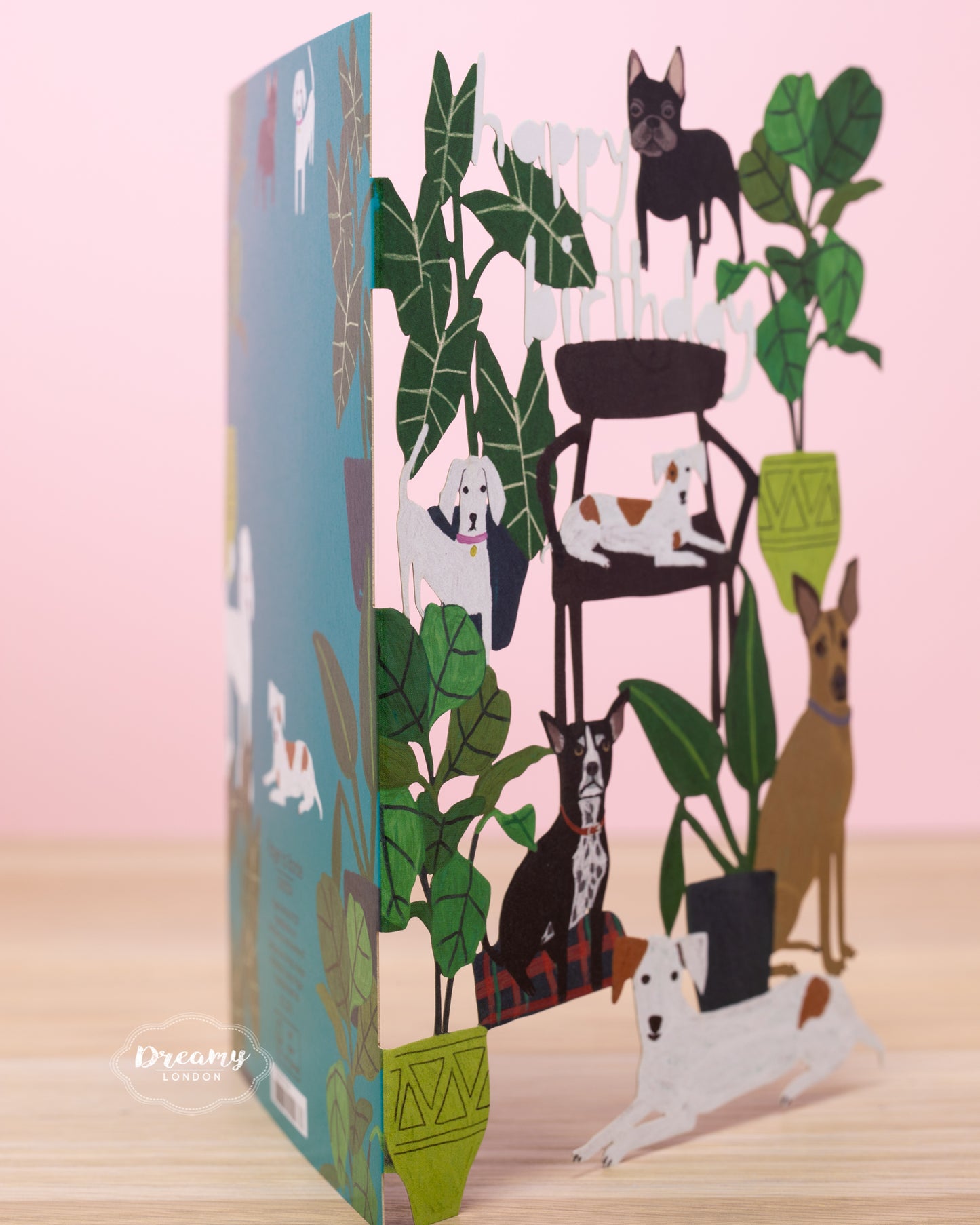 Dogs Party Birthday Card - dreamylondon
