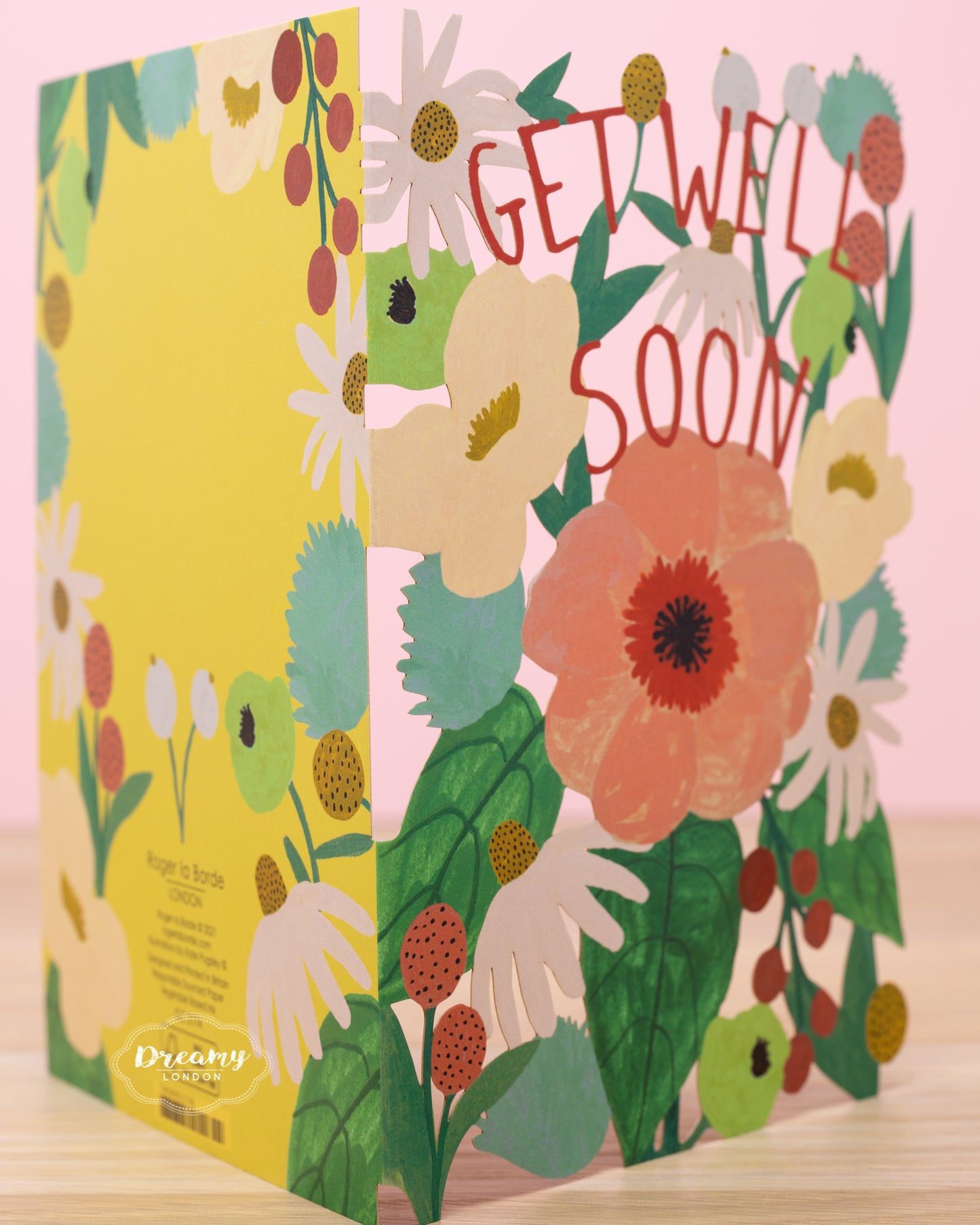 King Protea Get Well Soon Card - dreamylondon