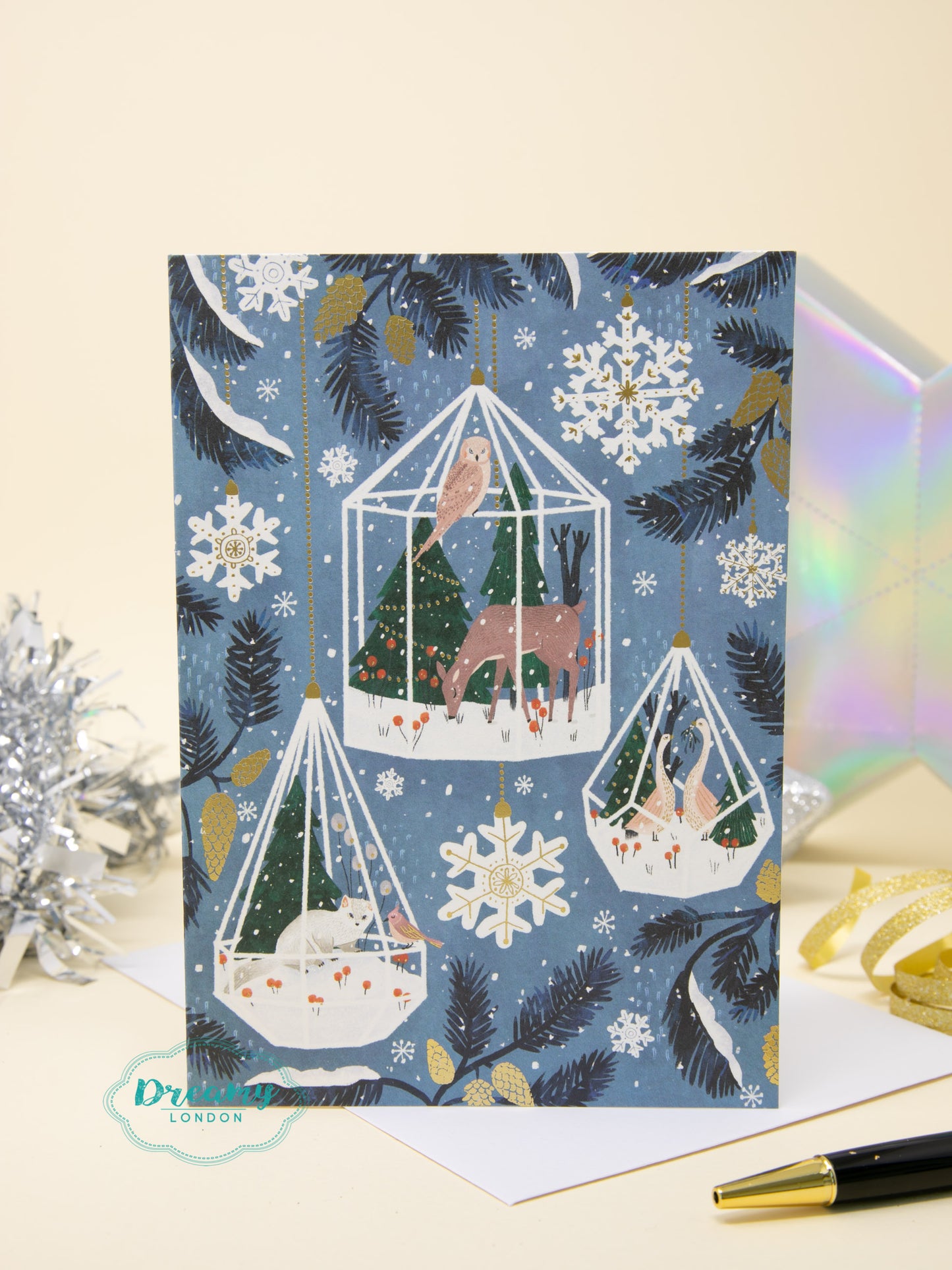 Winter Garden Christmas Card