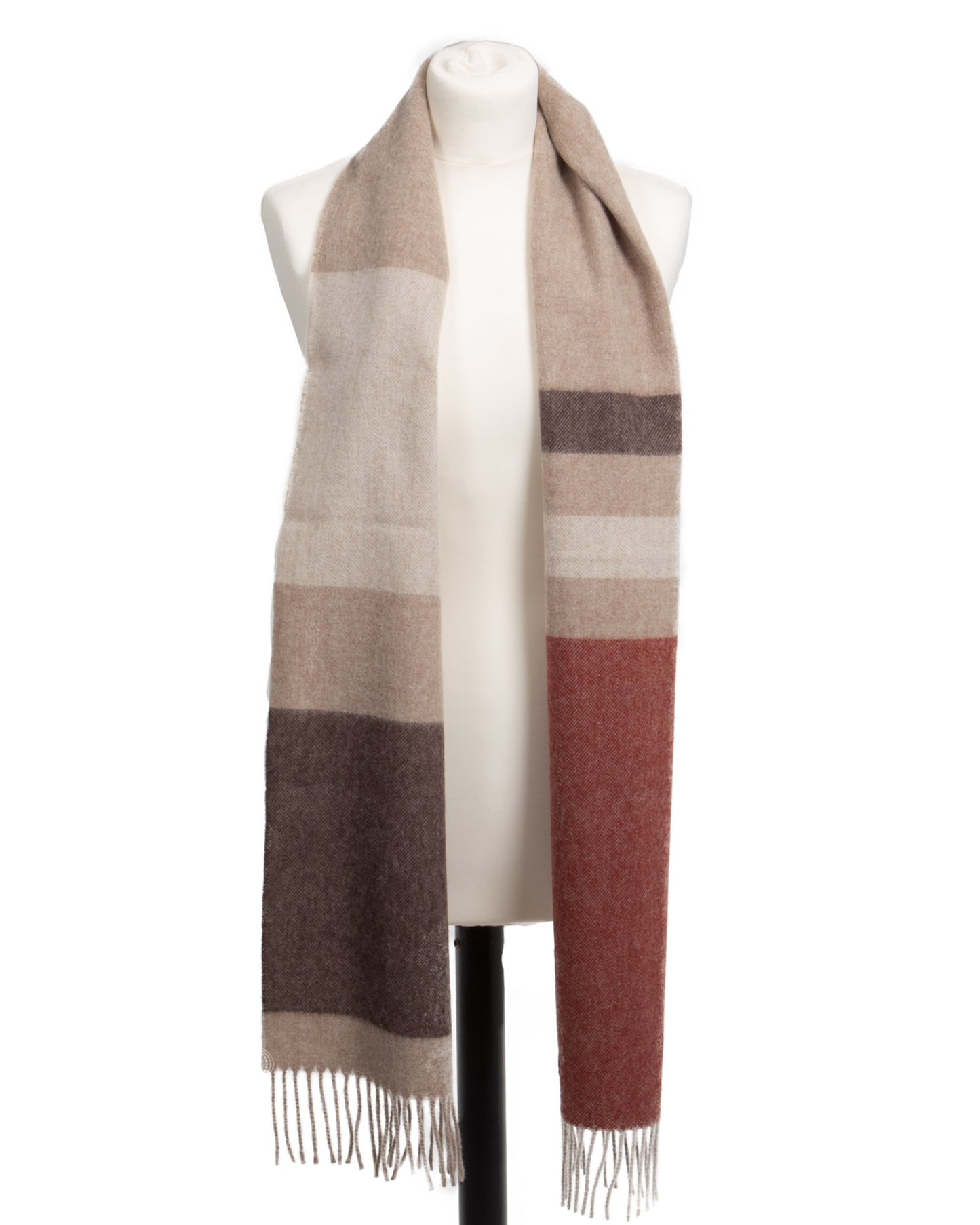 Red Wool Scarf - dreamylondon
