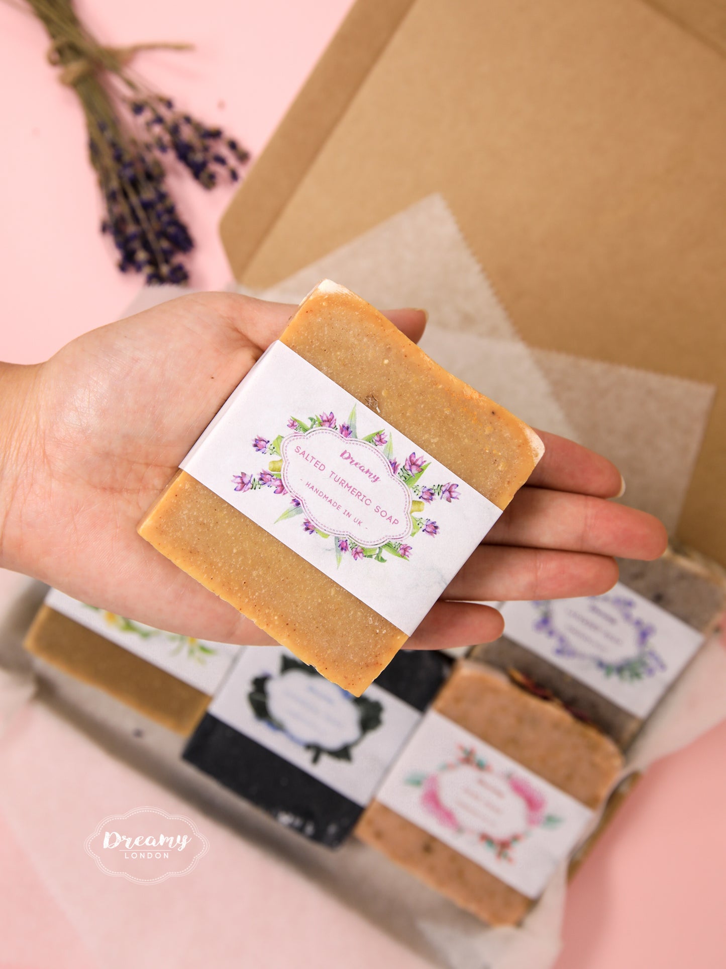 Salted Turmeric Handmade Soap