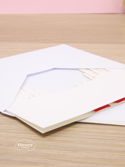 65th Laser-cut Pop Up Birthday Card