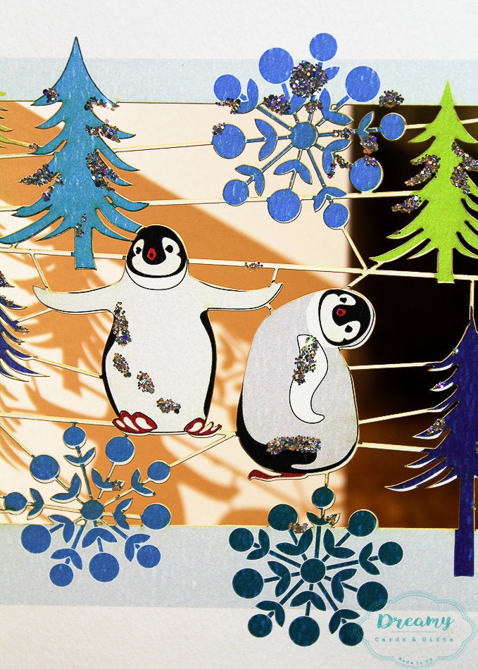 modern christmas card - dreamylondon