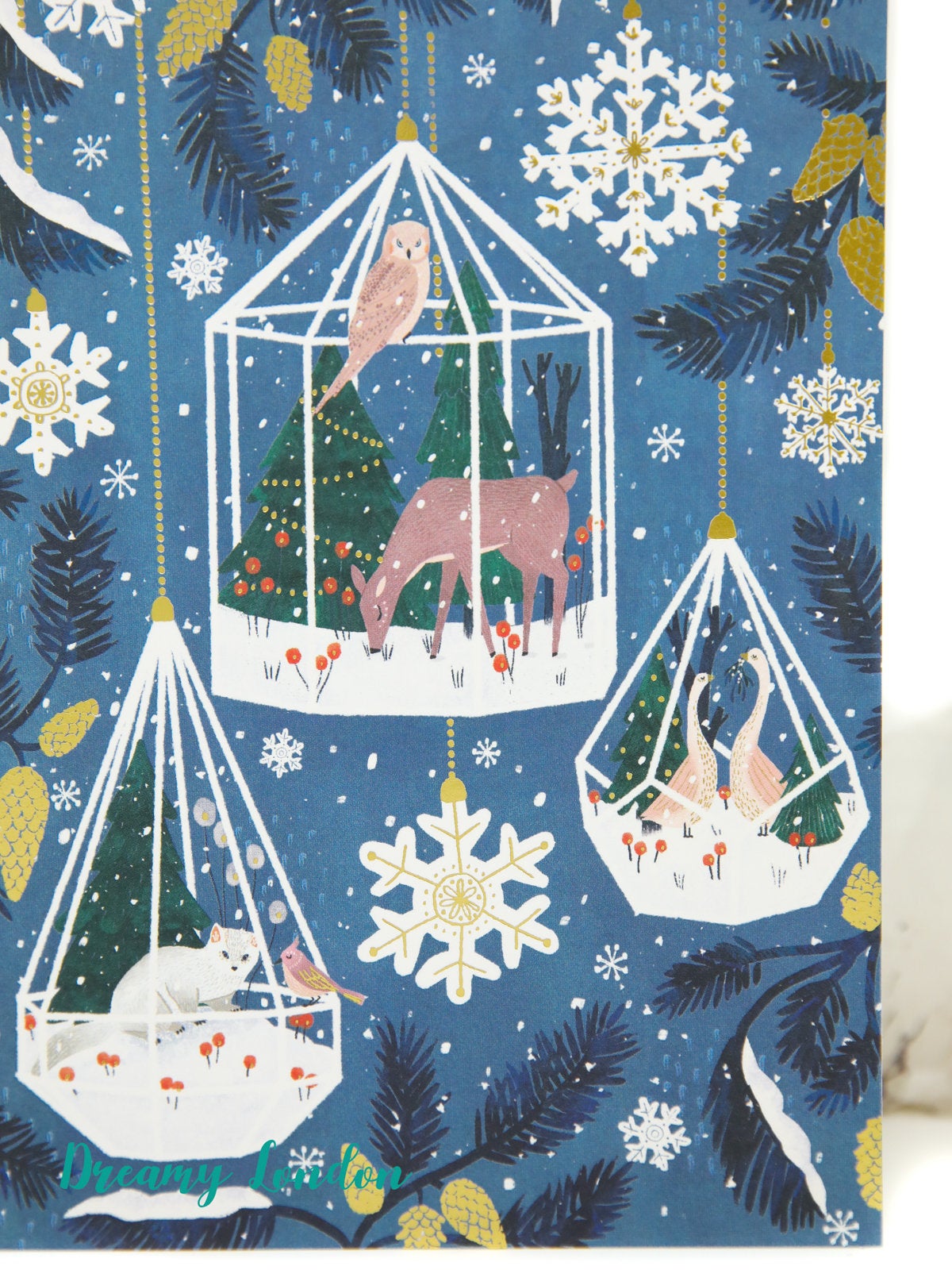 Winter Garden Christmas Card - dreamylondon