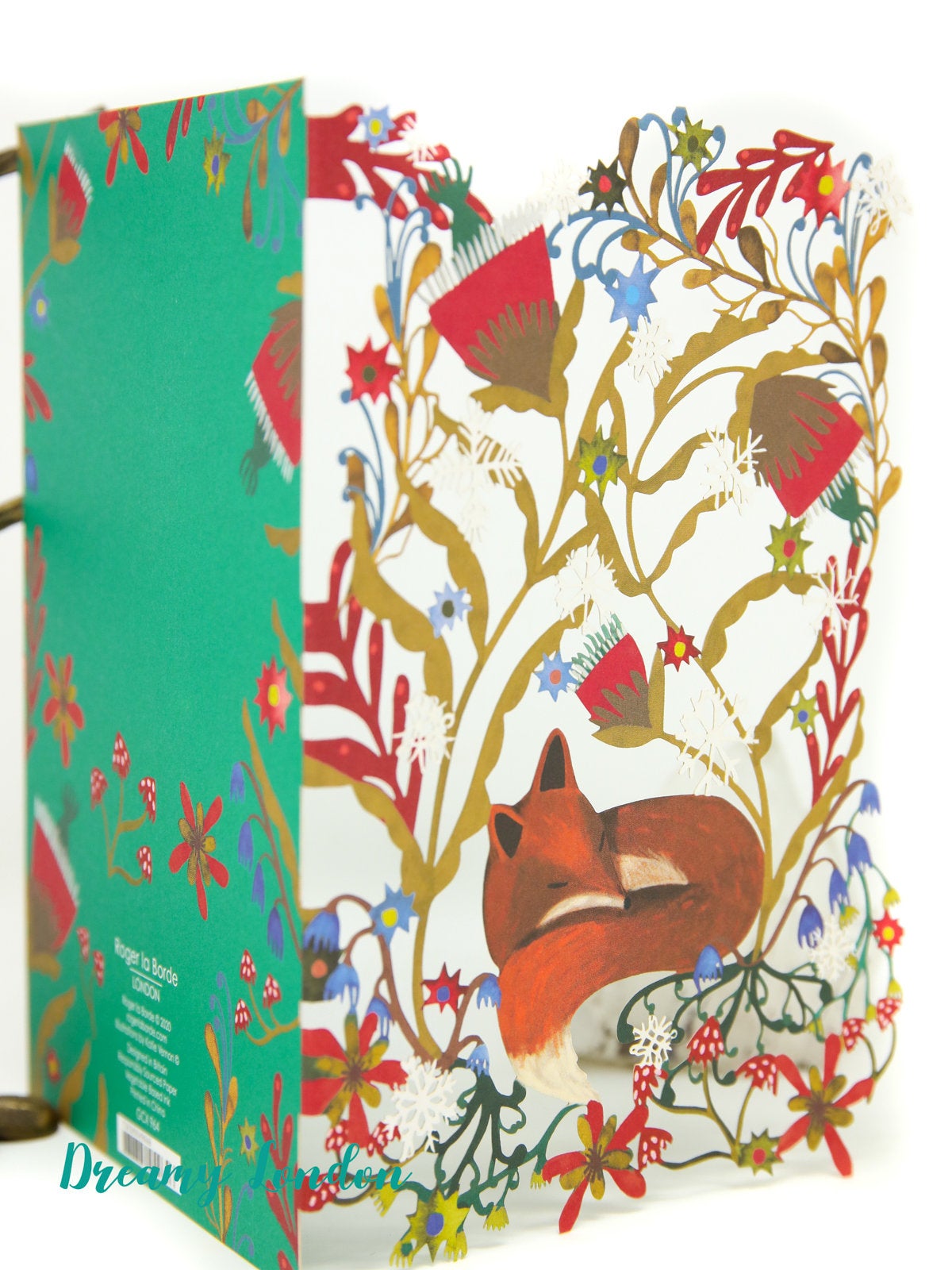 laser cut Christmas Card - dreamylondon