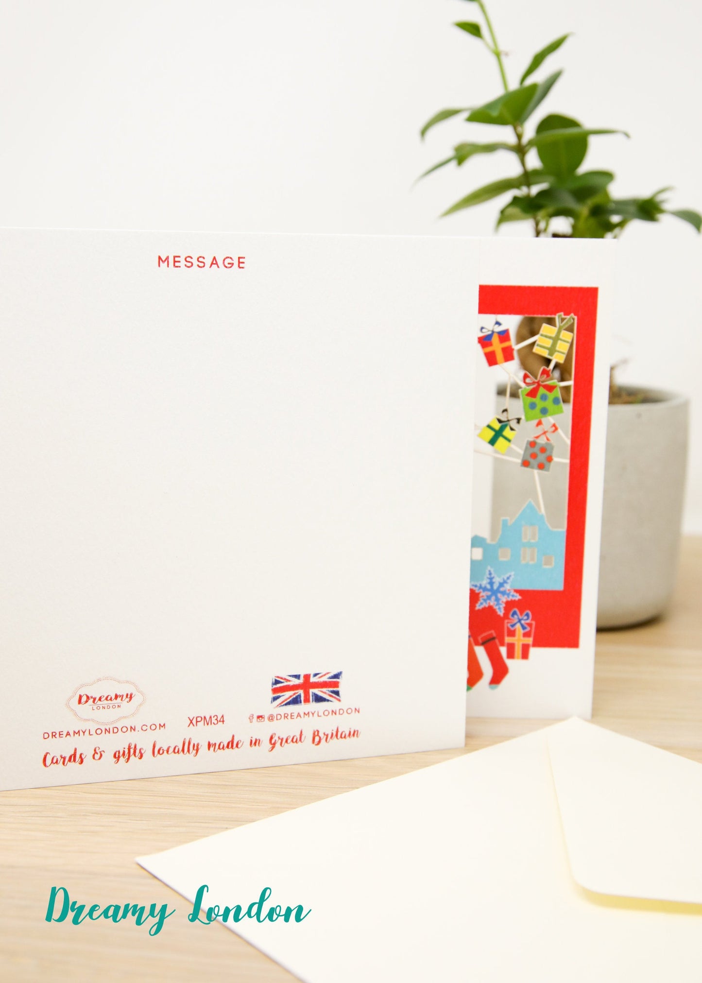 cut out christmas card - dreamylondon