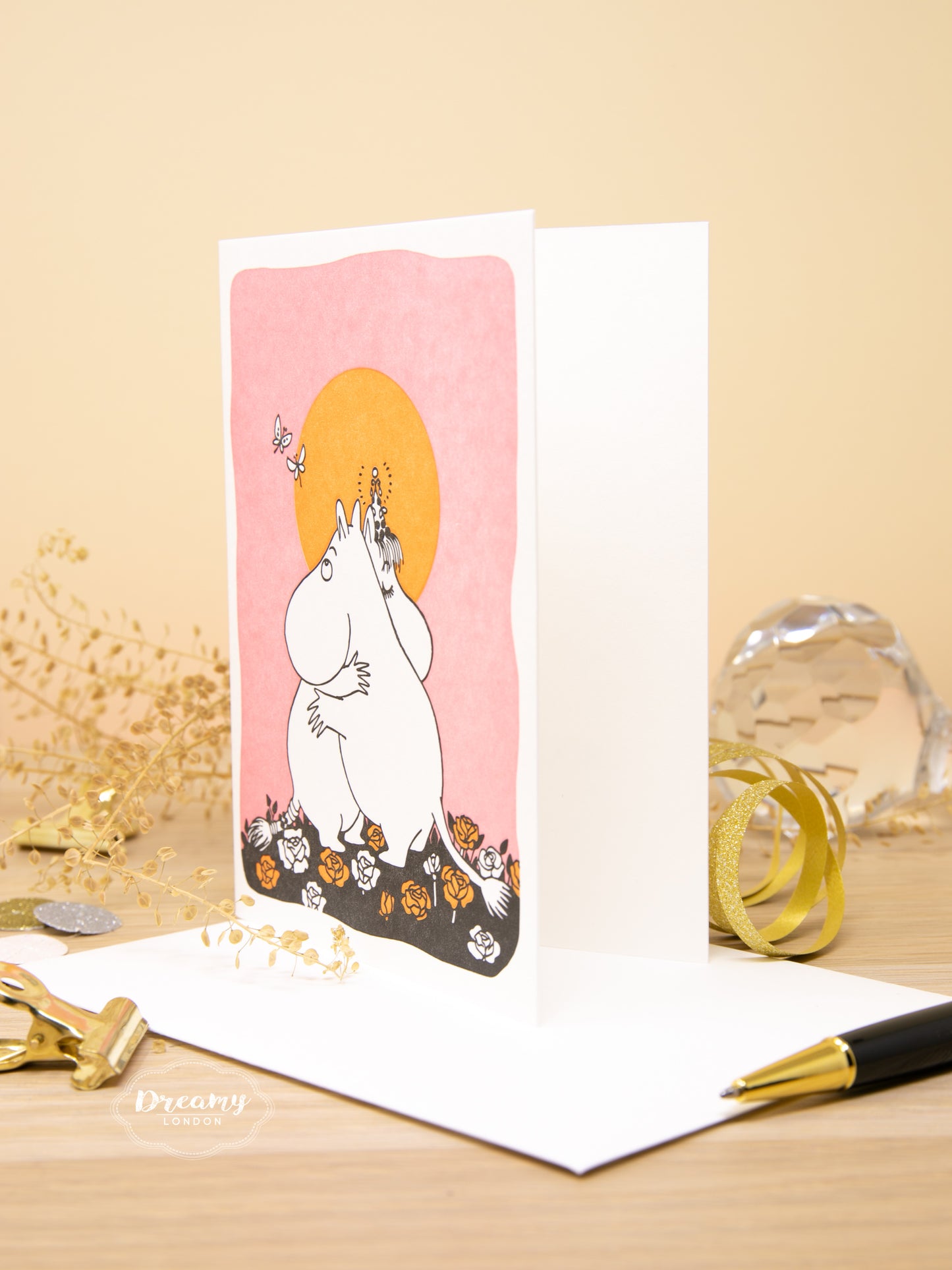 Moomin Hug Love Greeting Card