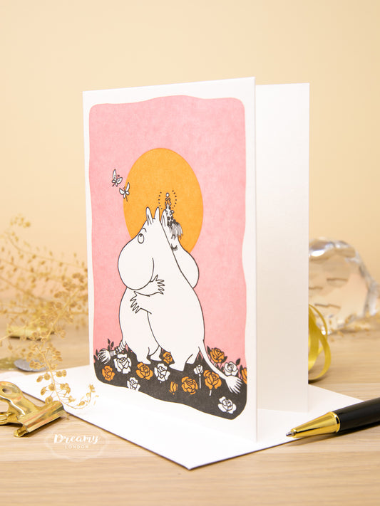 Moomin Hug Love Greeting Card