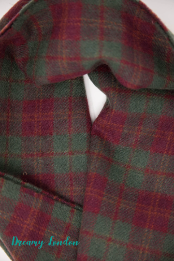 Alexis Pure Wool Scottish Tartan Scarf