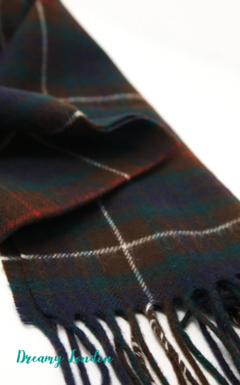 Pure Wool Scarf Country Check