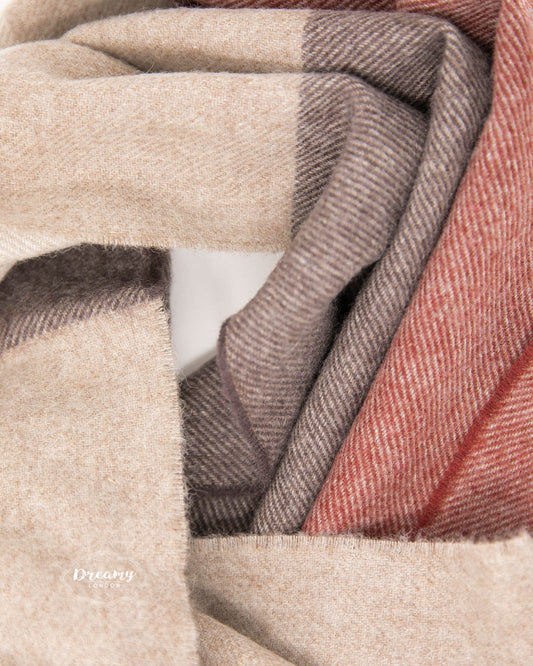 Terracotta Wool Scarf - dreamylondon