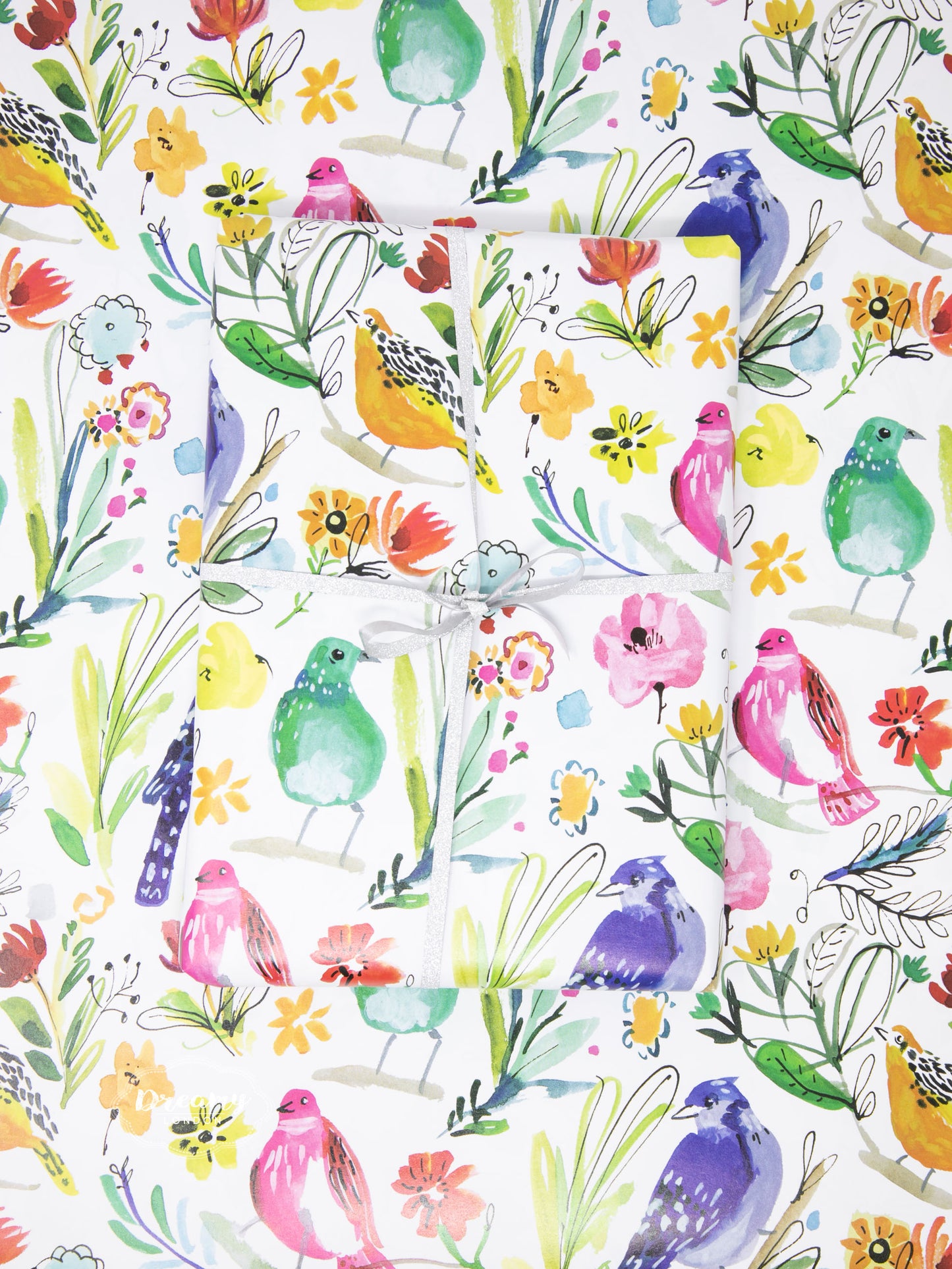 Wild Batik Reversible Gift Wrapping Paper