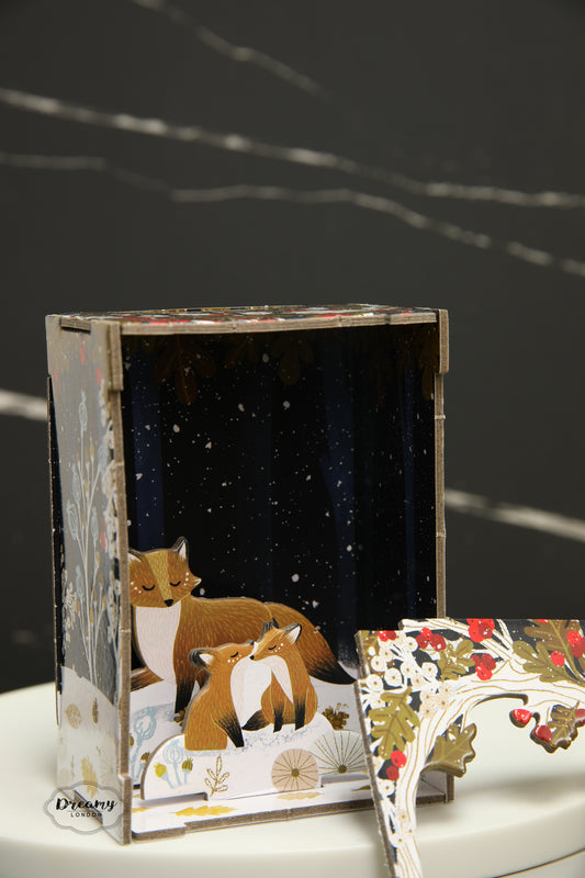 Fox Wild Wood Hideaway Pop & Slot 3D Diorama
