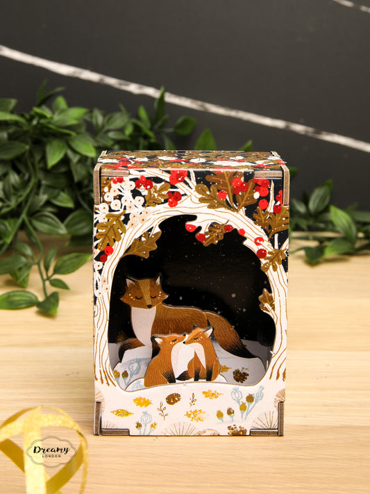 Fox Wild Wood Hideaway Pop & Slot 3D Diorama