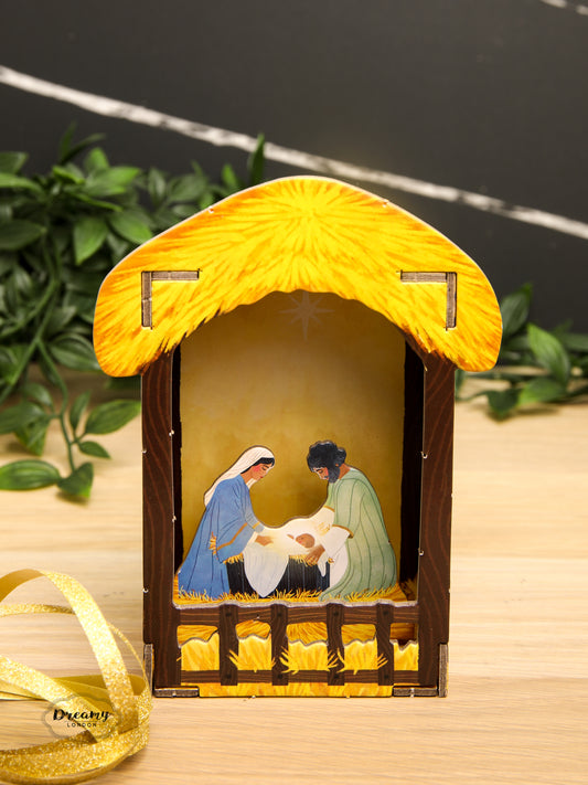 Nativity Scene Pop & Slot 3D Diorama