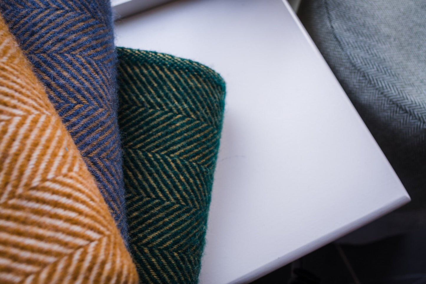Emerald Green Wool Blanket