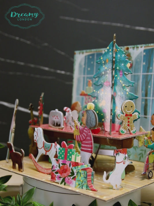 Kids Christmas Party Pop & Slot 3D Advent Calendar