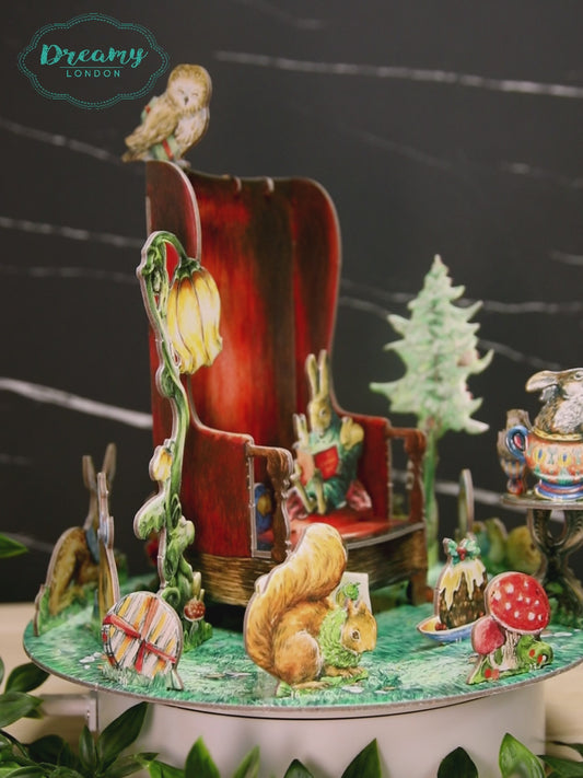 Rabbit Storytime Pop & Slot 3D Advent Calendar