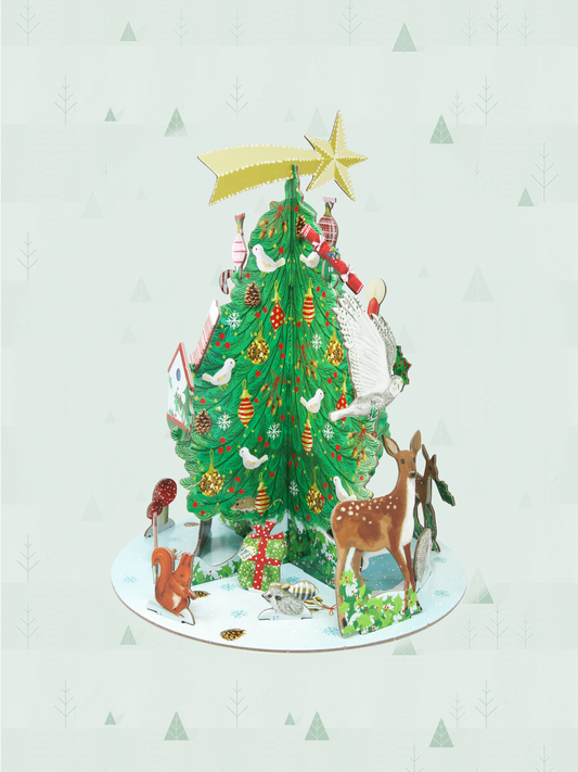 3D Deep into the Woods Pop & Slot Advent Calendar 2023