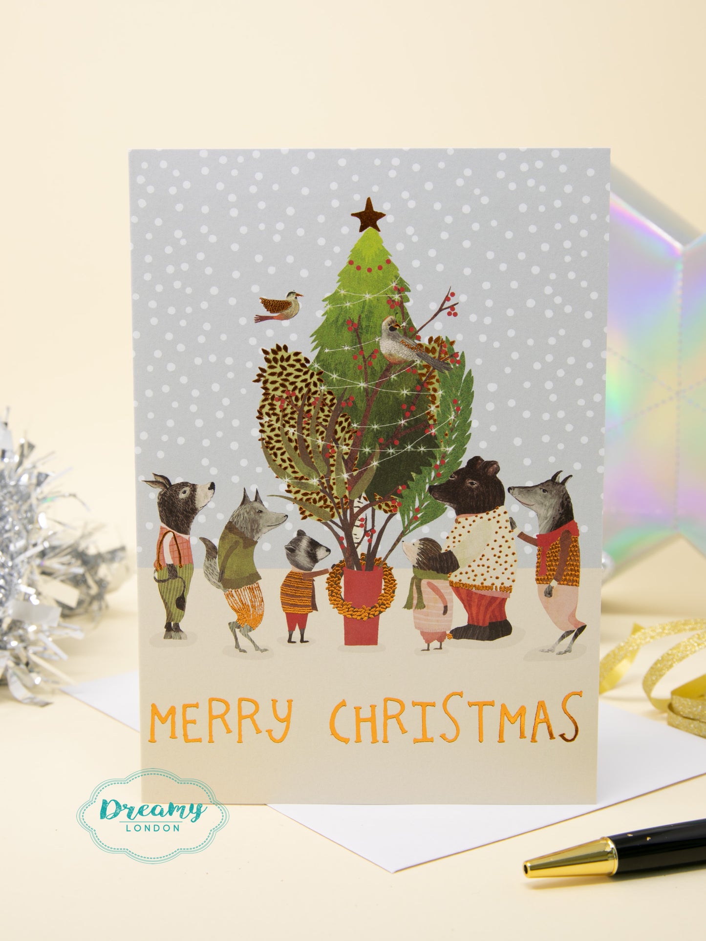 Christmas Procession Standard Card