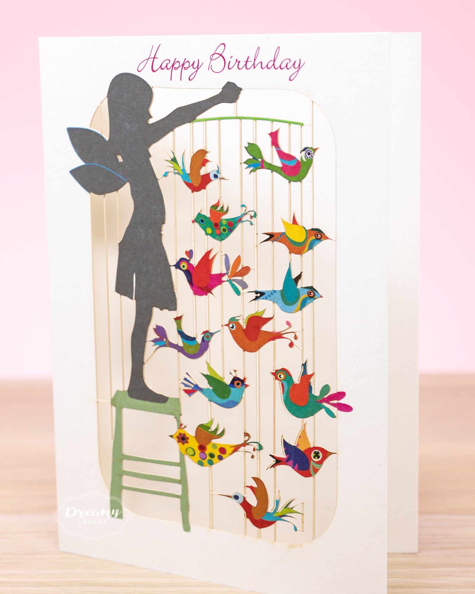 Angel Birthday Card - dreamylondon