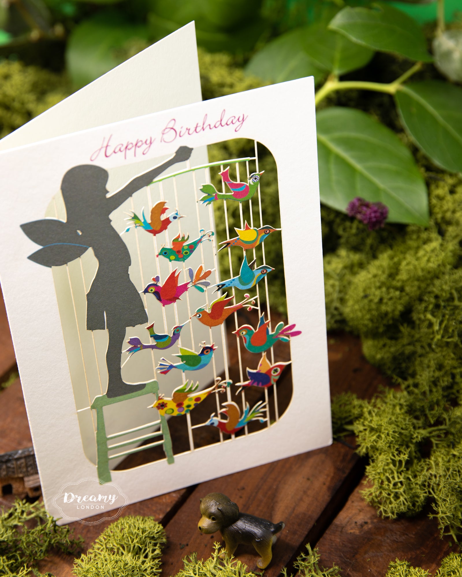 Angel Birthday Card - dreamylondon