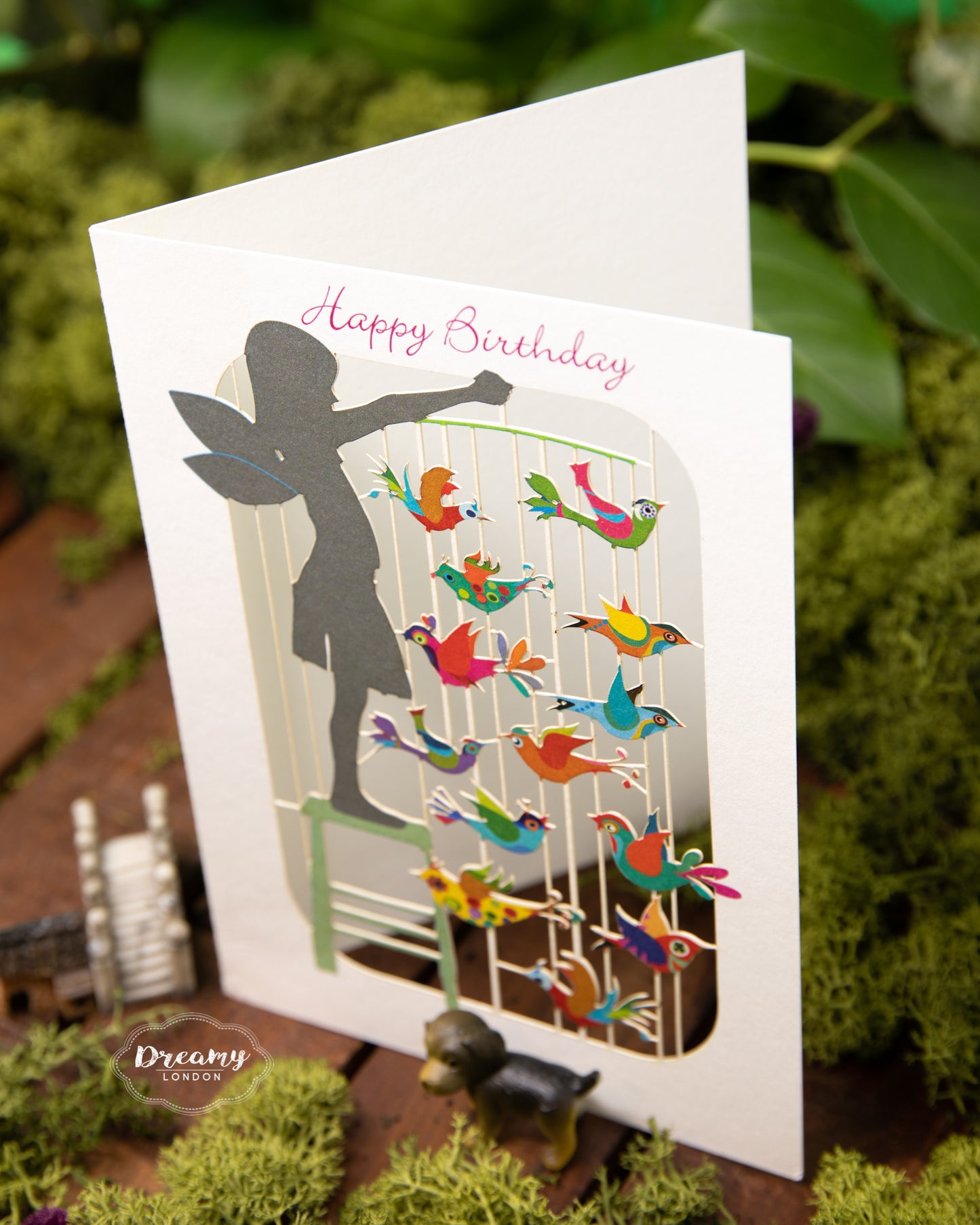 Angel Birthday Card - dreamylondon