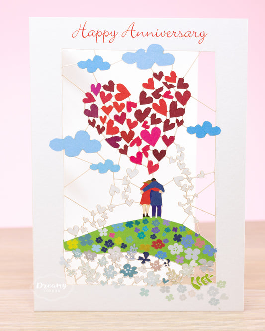 Happy Anniversary card - dreamylondon