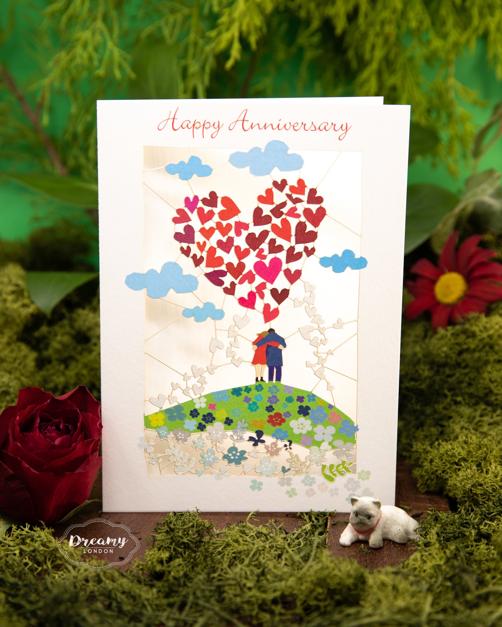 Happy Anniversary card - dreamylondon