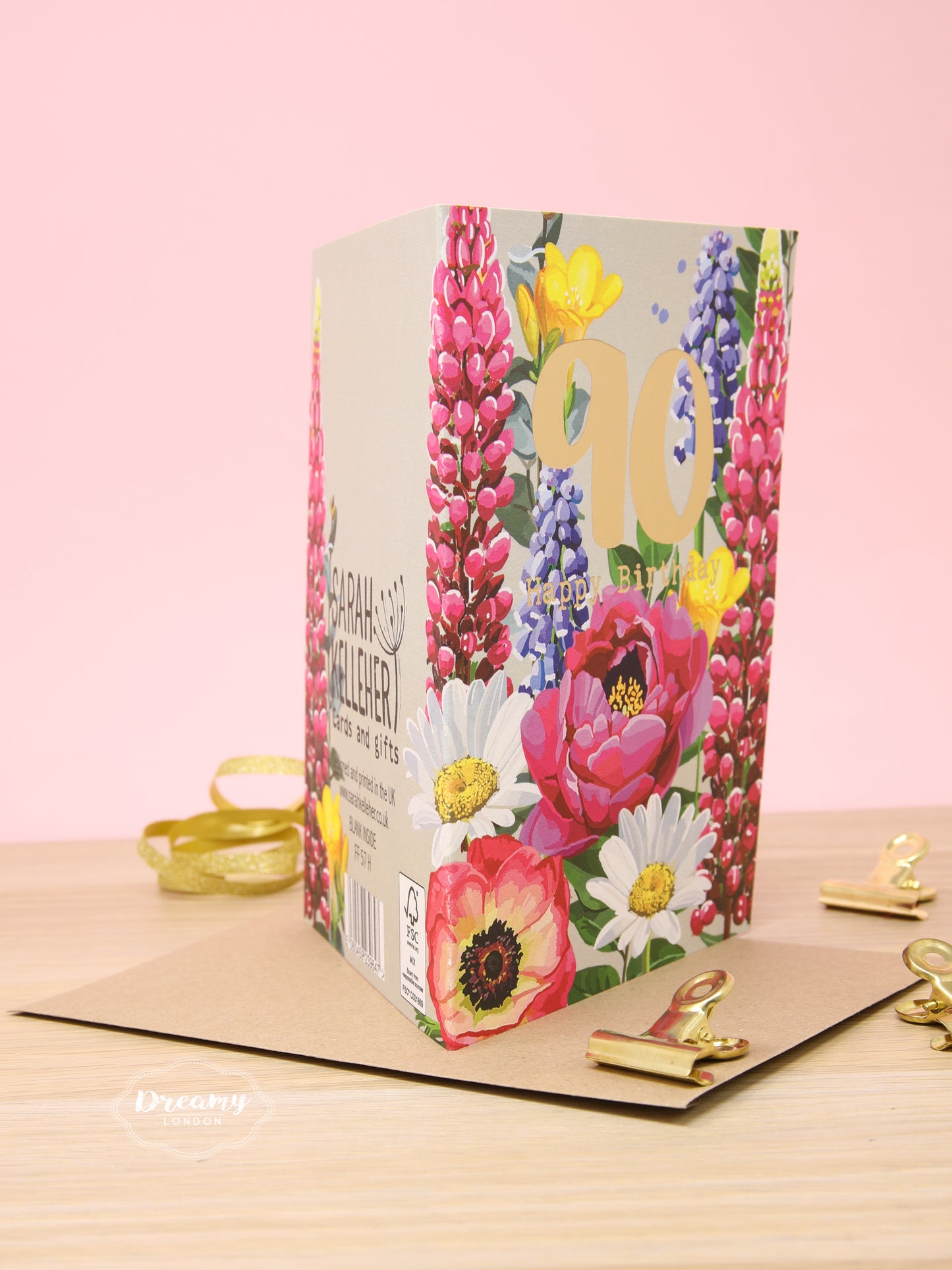 Blossom 90th Birthday Card