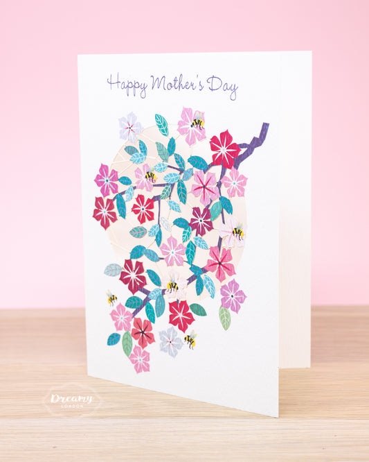 Floral Mother's Day Card - dreamylondon