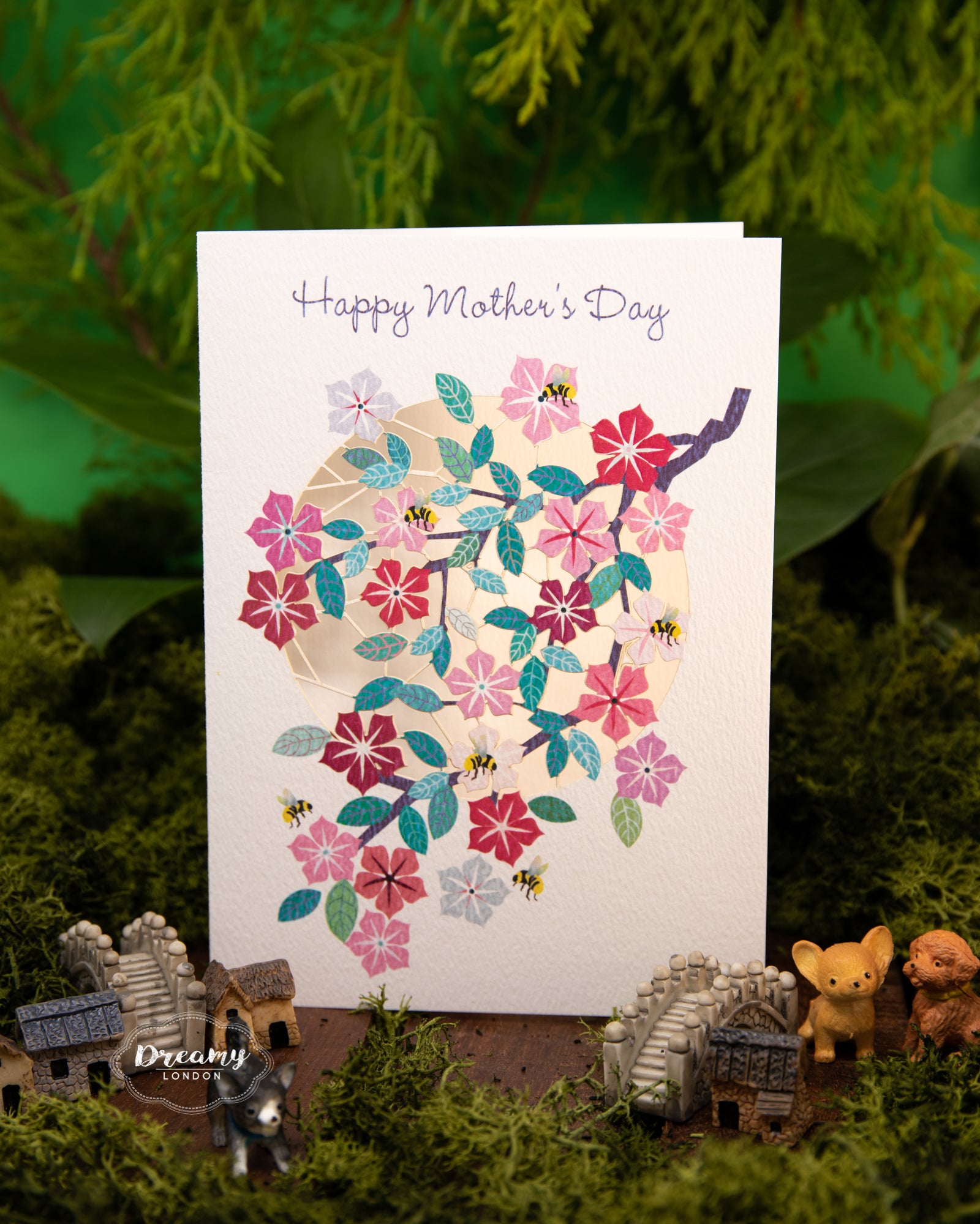 Floral Mother's Day Card - dreamylondon