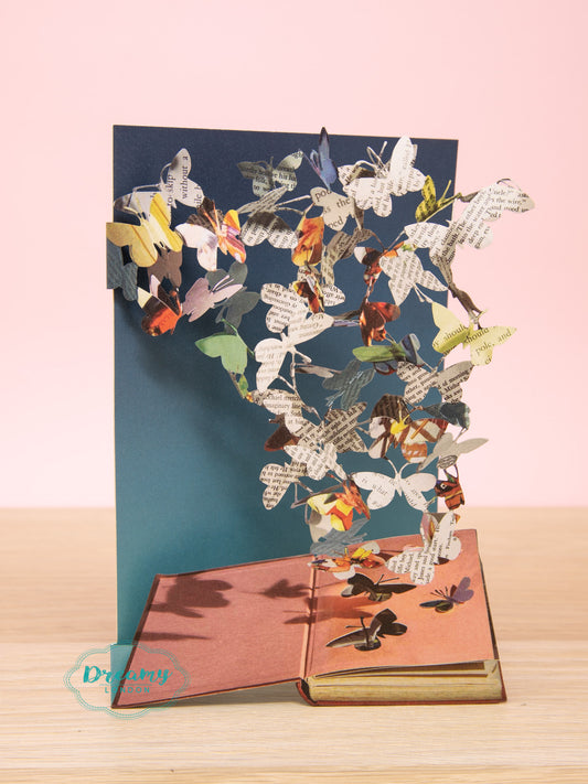 Butterflies Laser Cut Card