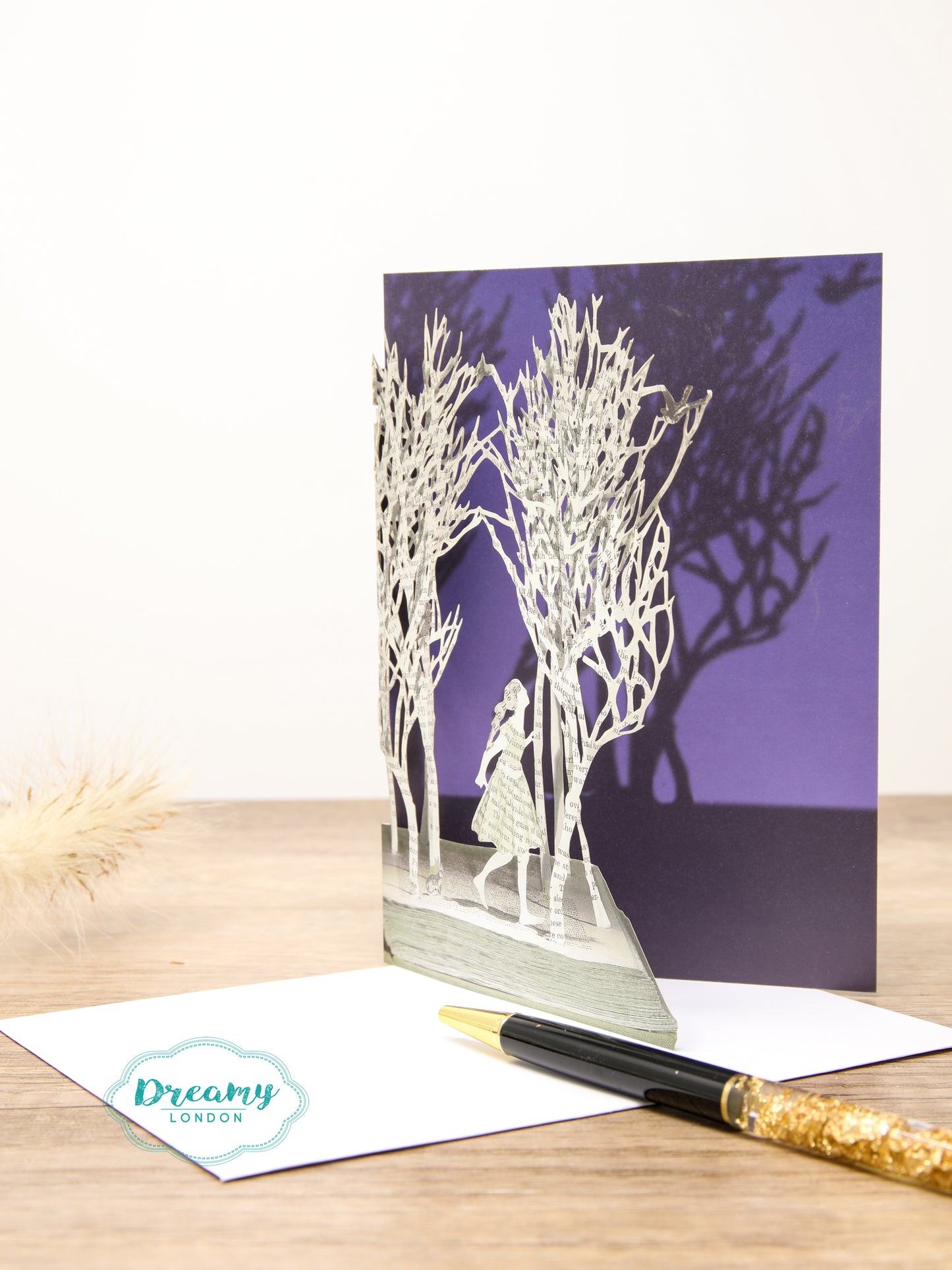 Into the Woods Princess Fairytale Lasercut Card