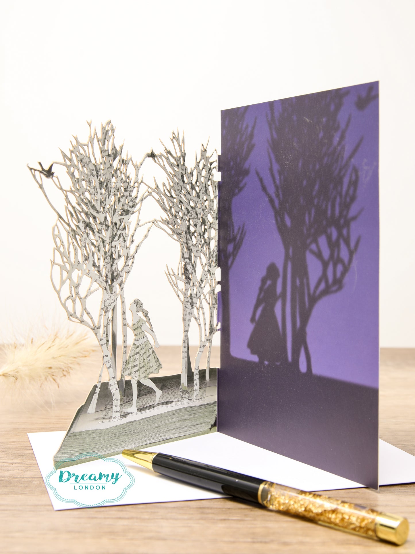 Into the Woods Princess Fairytale Lasercut Card