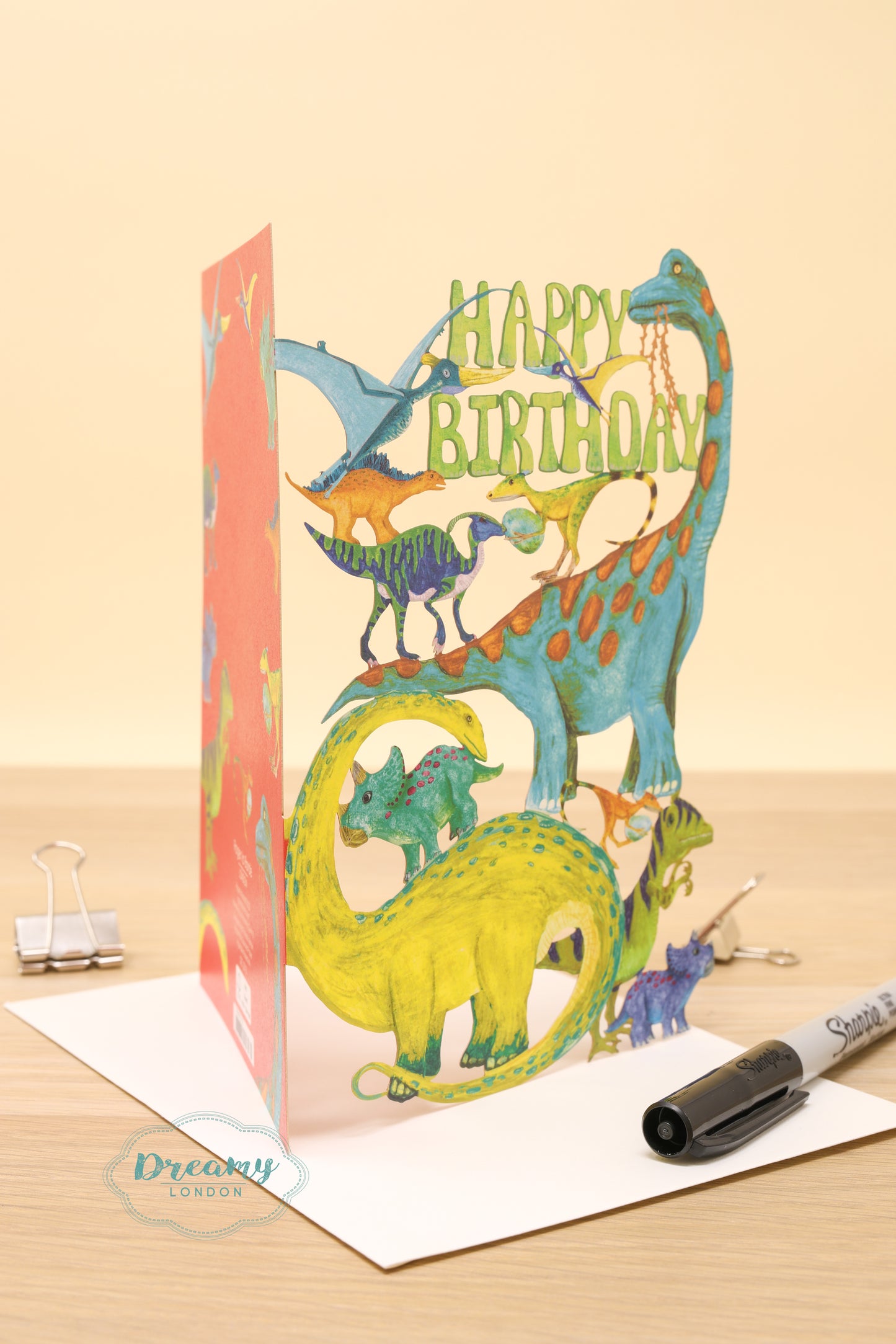 Dinosaur Birthday Card
