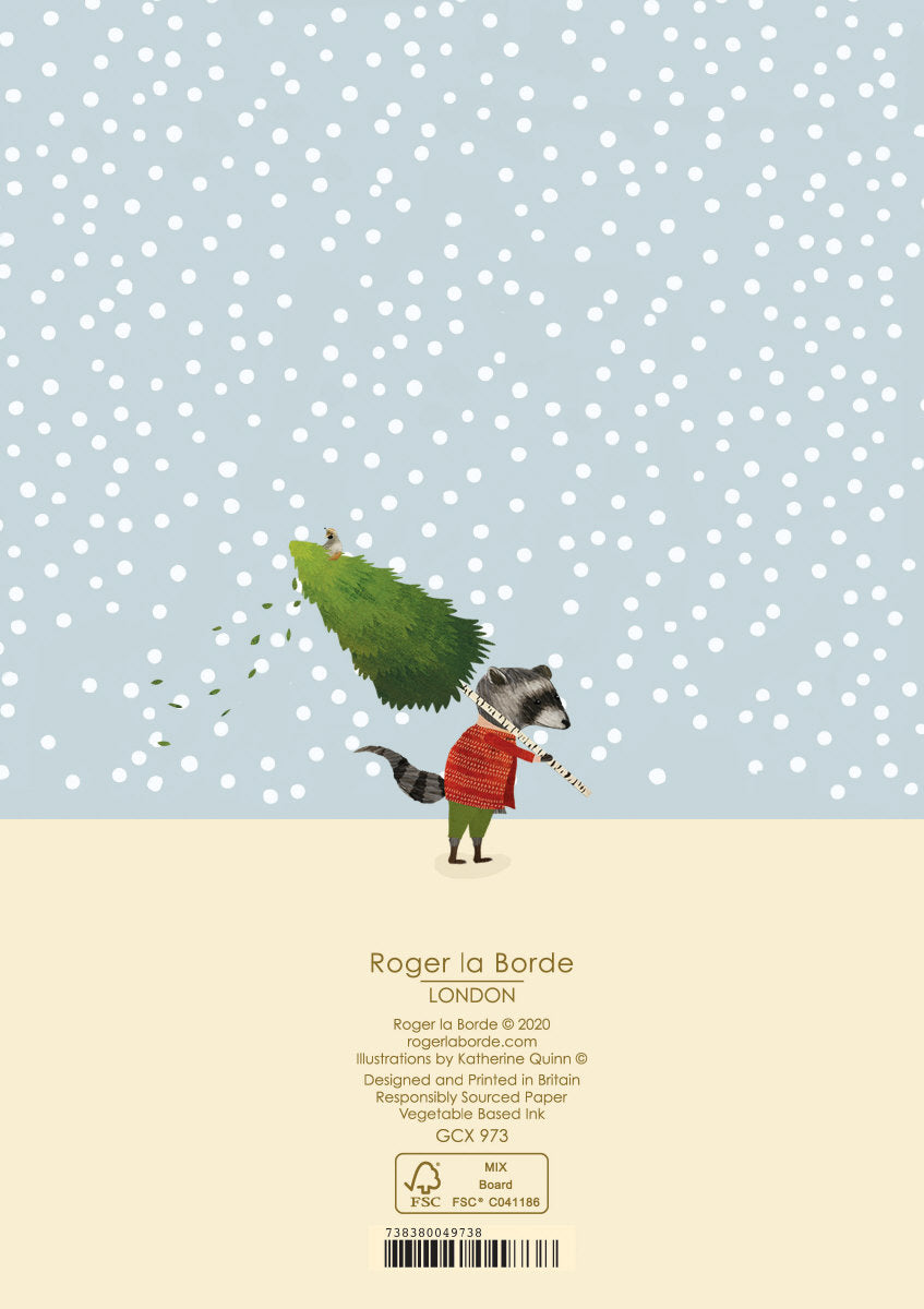 Christmas Procession Standard Card
