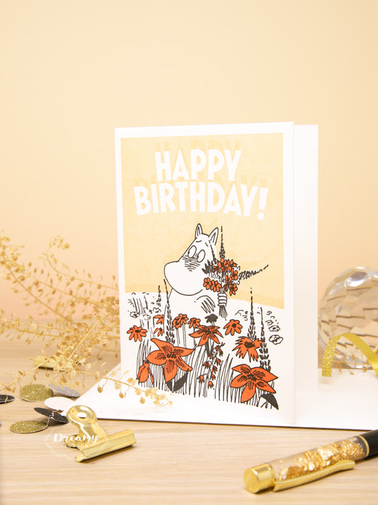 Moomin Birthday Card