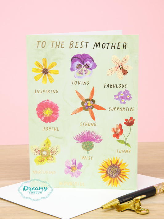 Best Mother Greetings Card