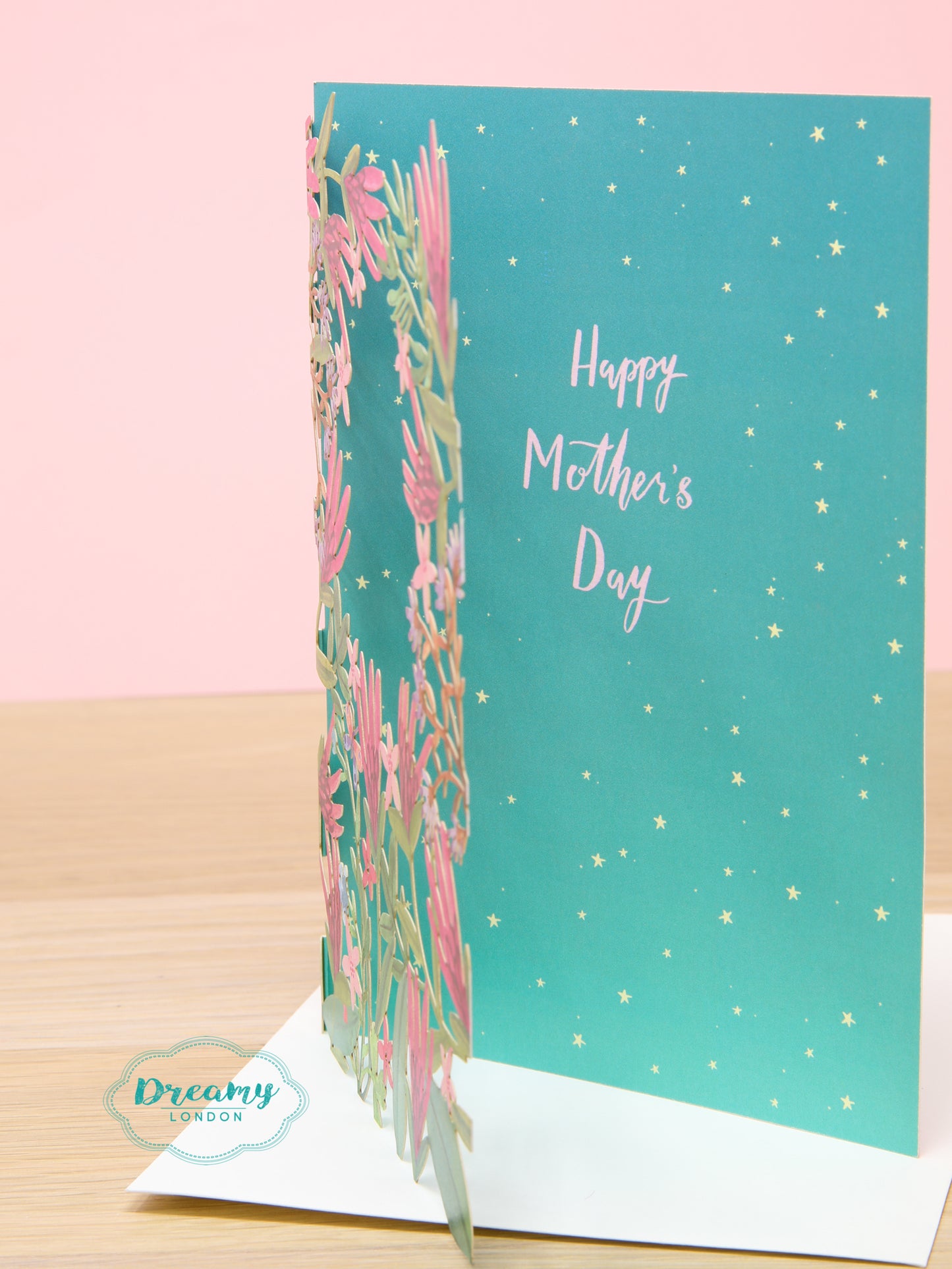 Floral Garden Laser Cut Mother's Day Card