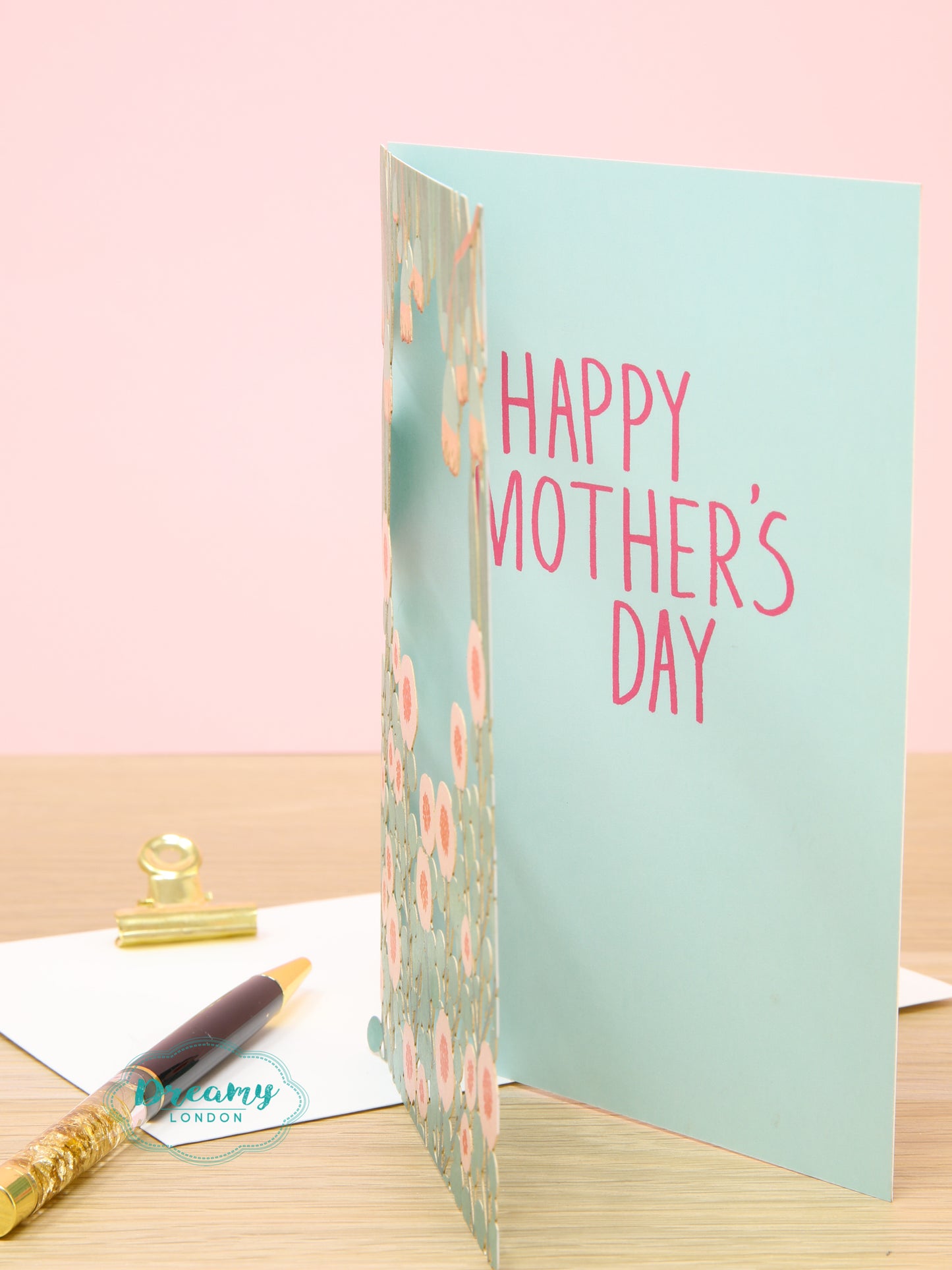 Floral Garden Laser Cut Mother's Day Card