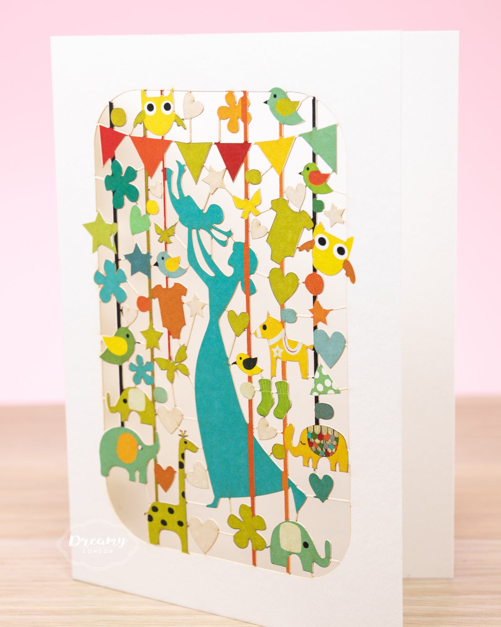 New Baby and New Mom Greeting Card - dreamylondon