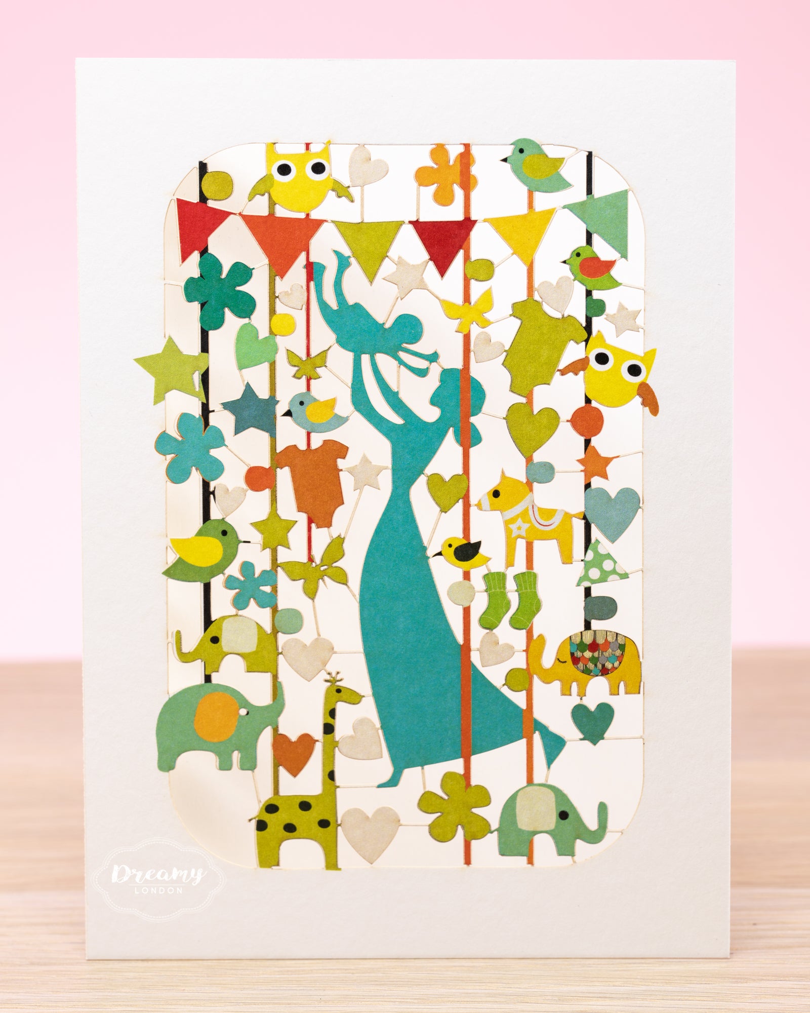 New Baby and New Mom Greeting Card - dreamylondon
