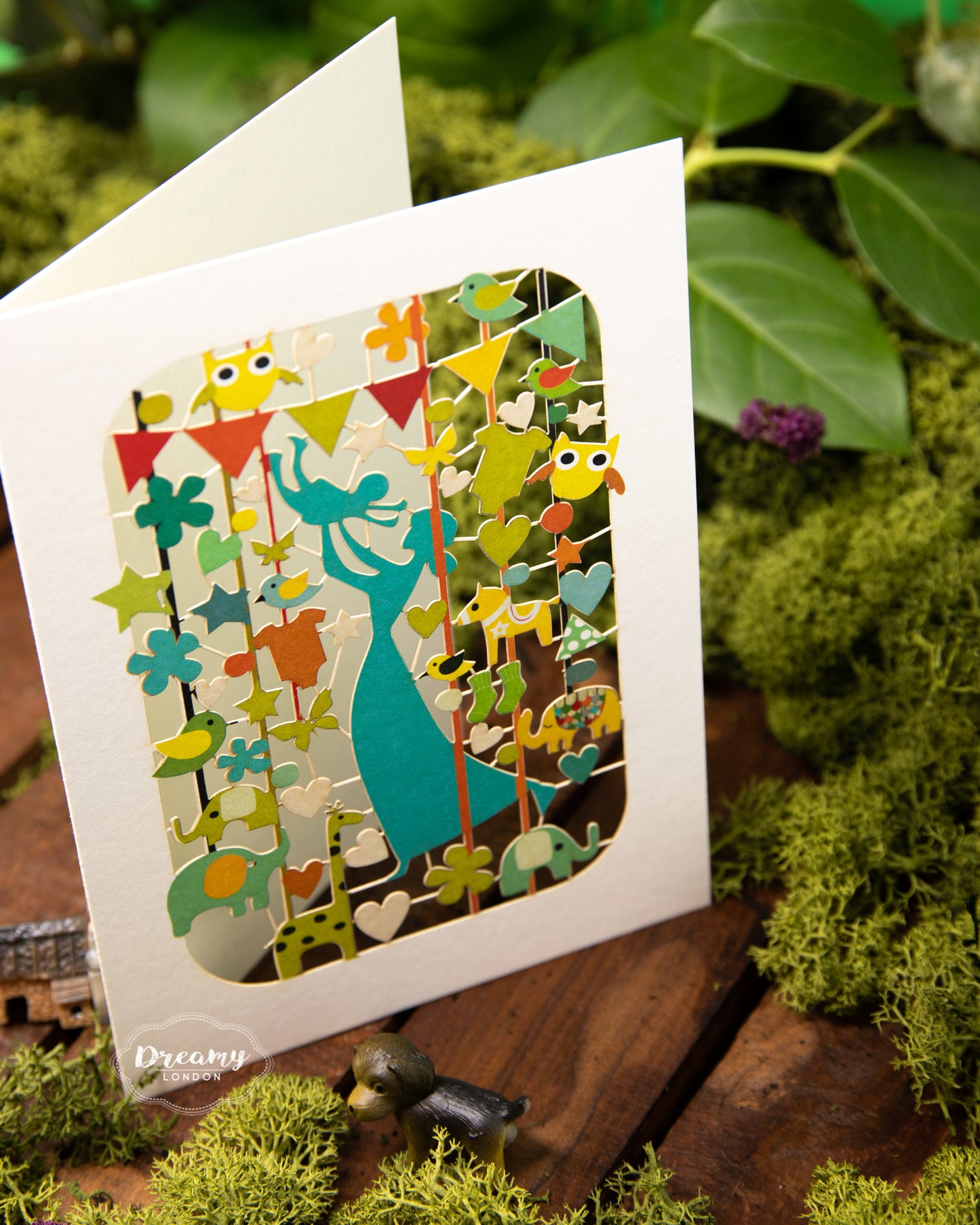 New Baby and New Mom Greeting Card - dreamylondon