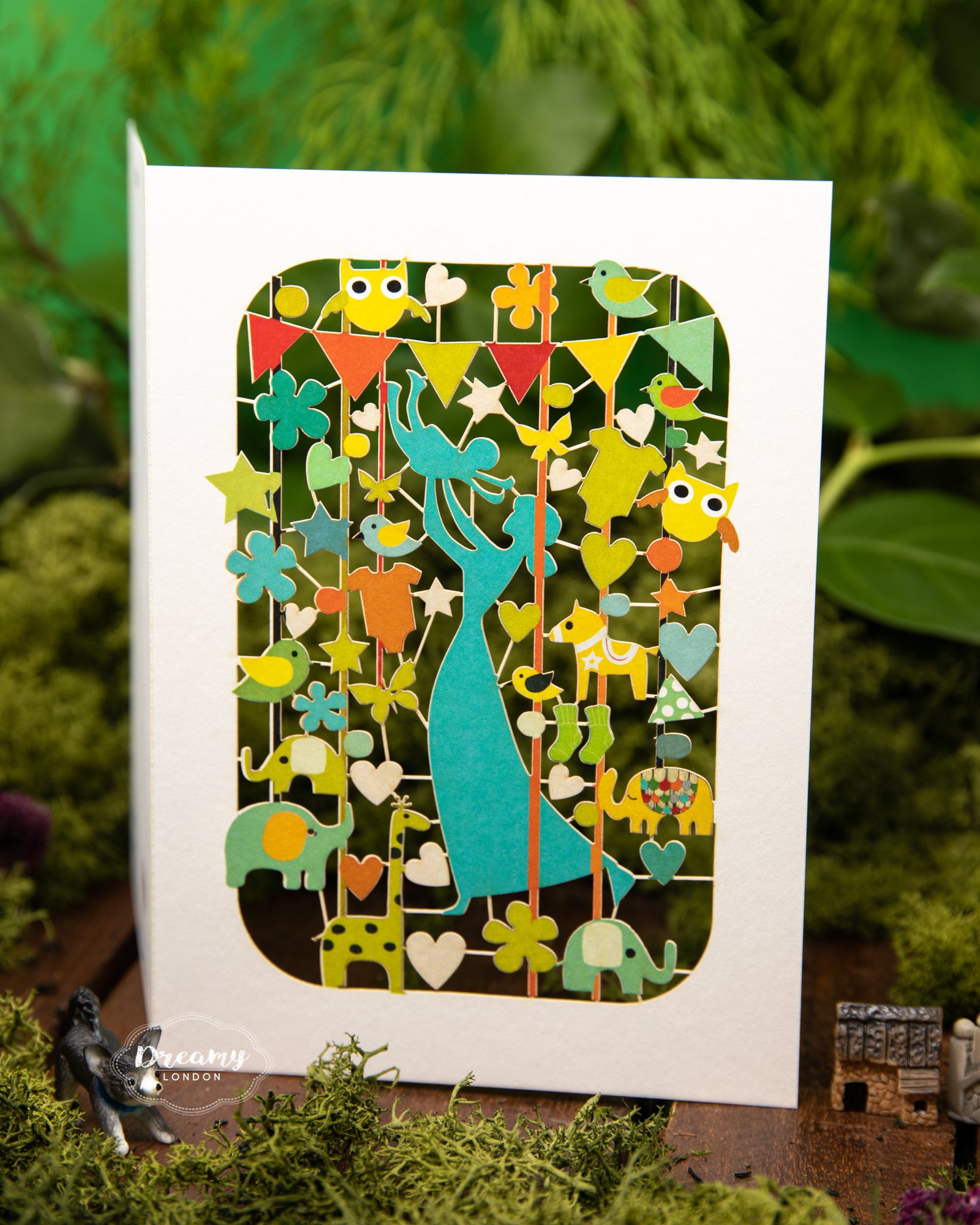 New Baby and New Mom Greeting Card - dreamylondon